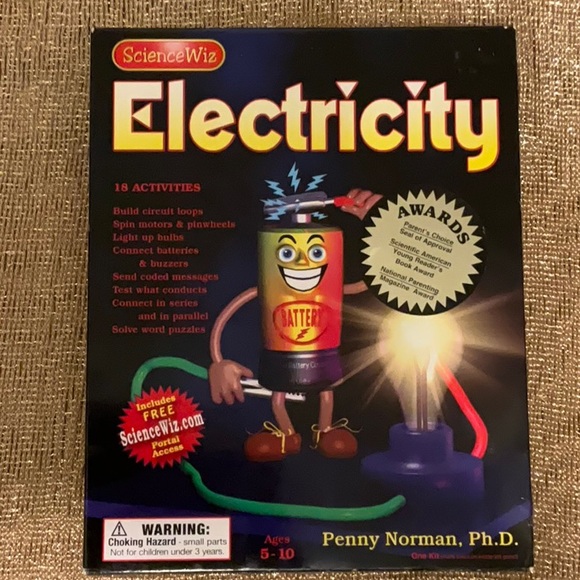 sciencewiz Other - ScienceWiz Electricity Activity Kit, Brand New